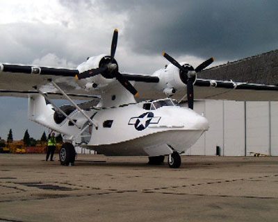 Rollout of a beautiful new Catalina! 4th June 2005