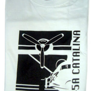 PBY T-Shirt on Land - White - 2XL