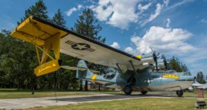 The former N4760C on static display at the McChord Air Museum Foundation at McChord Air Force Base, Washington State Paul Ashenden