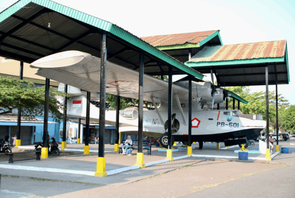 The PBY-5A Catalina ‘PB-501’ on show at the Dirgantara Mandala TNI-AU museum, Yogyakarta, Indonesia as seen by Tom Singfield last year