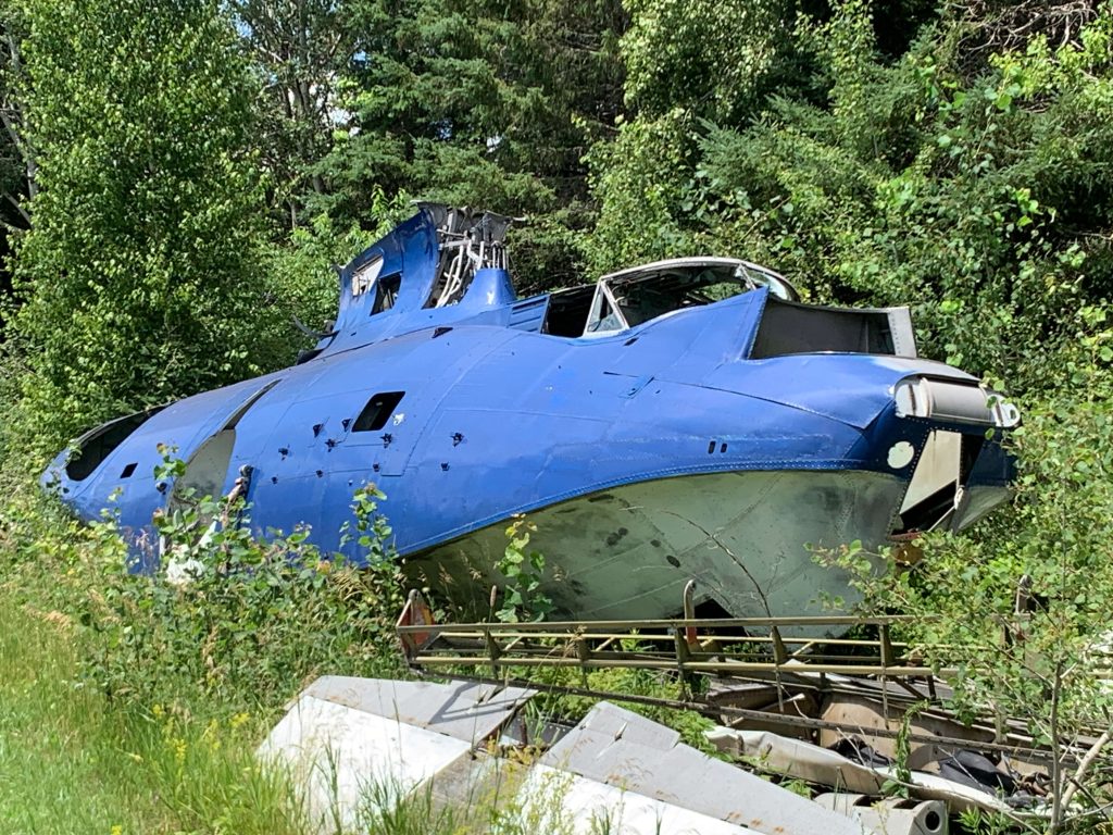 Andy Marden’s recent photo of the one-time RCAF Canso A, serial 9825, at Uxbridge, Ontario